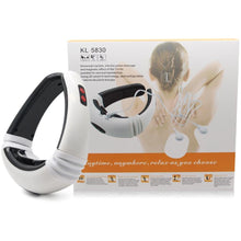 Load image into Gallery viewer, Electric Pulse Back Neck Massager Pain Relief - Ergoal
