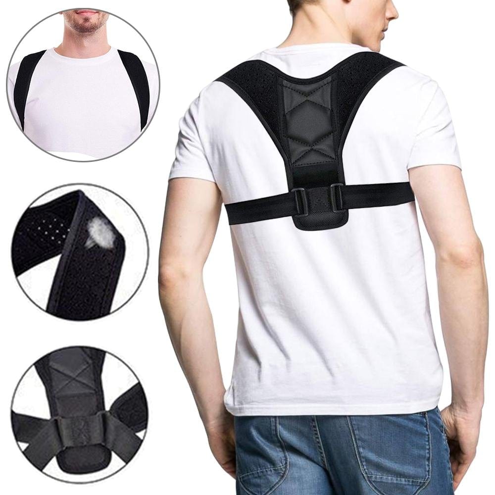 ERGONIX Lumbar Support Posture Corrector Chair for Men – Large Ergonomic  Back Support Chair for Posture Correction and Lower Back Pain Relief –